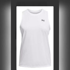 Under Armour Women's White Tech Tank Size S
